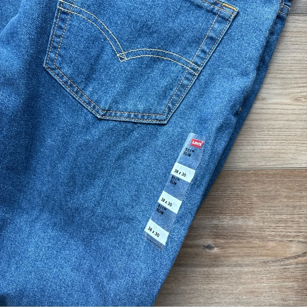 Levi's Men's 511 Slim Jeans in Blue W38 x L30 NWT